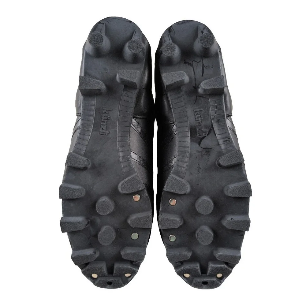 Kunzli Men's Black ‎ Soccer Football Cleats Orthopedic Ankle Stabilizer Size 7